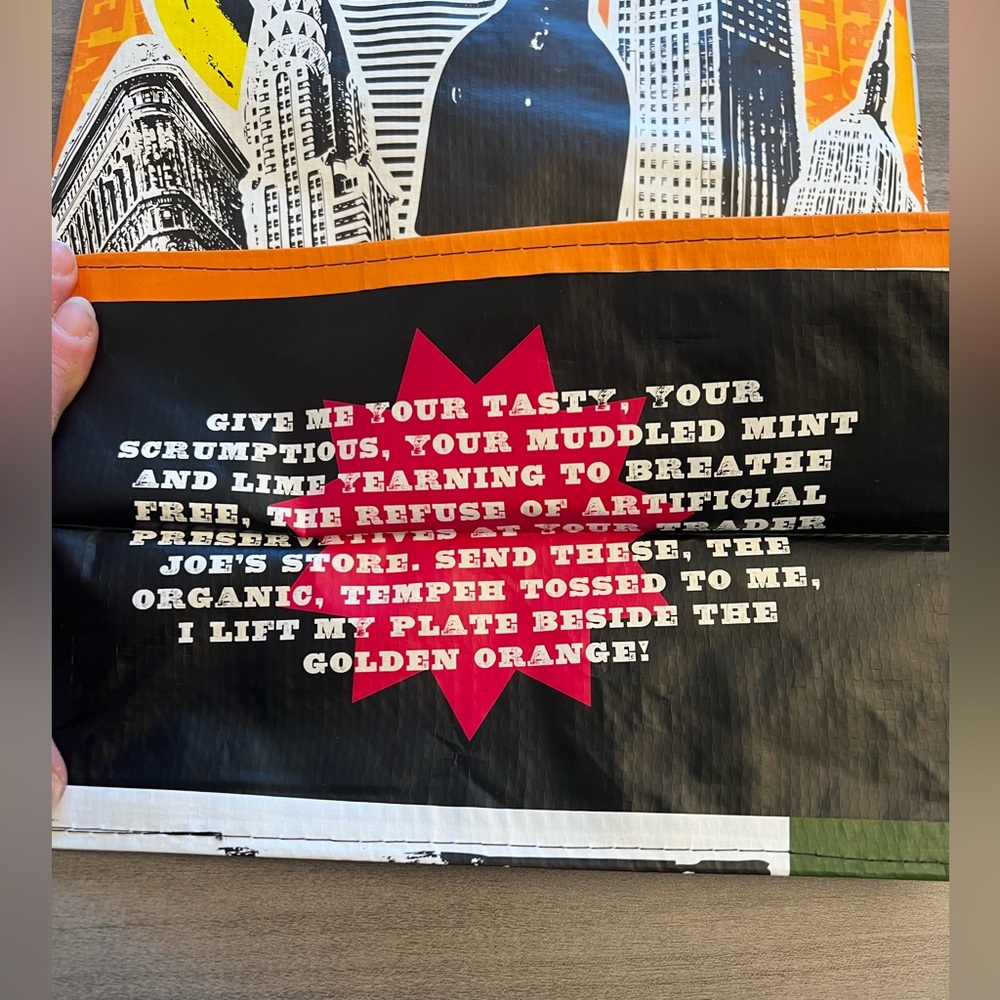 Trader Joe's NYC Reusable Grocery - Tote Bag - Picture 3 of 7